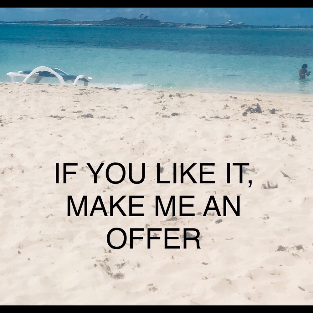 Reasonable offers accepted